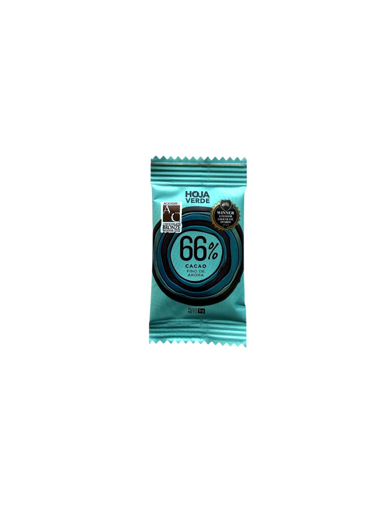 mini barra 5gr HOJA VERDE 66%