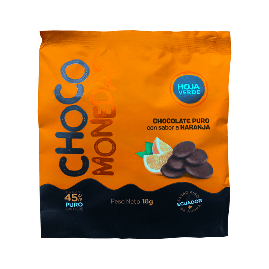 CHOCO Monedas Sabor a Naranja 18gr