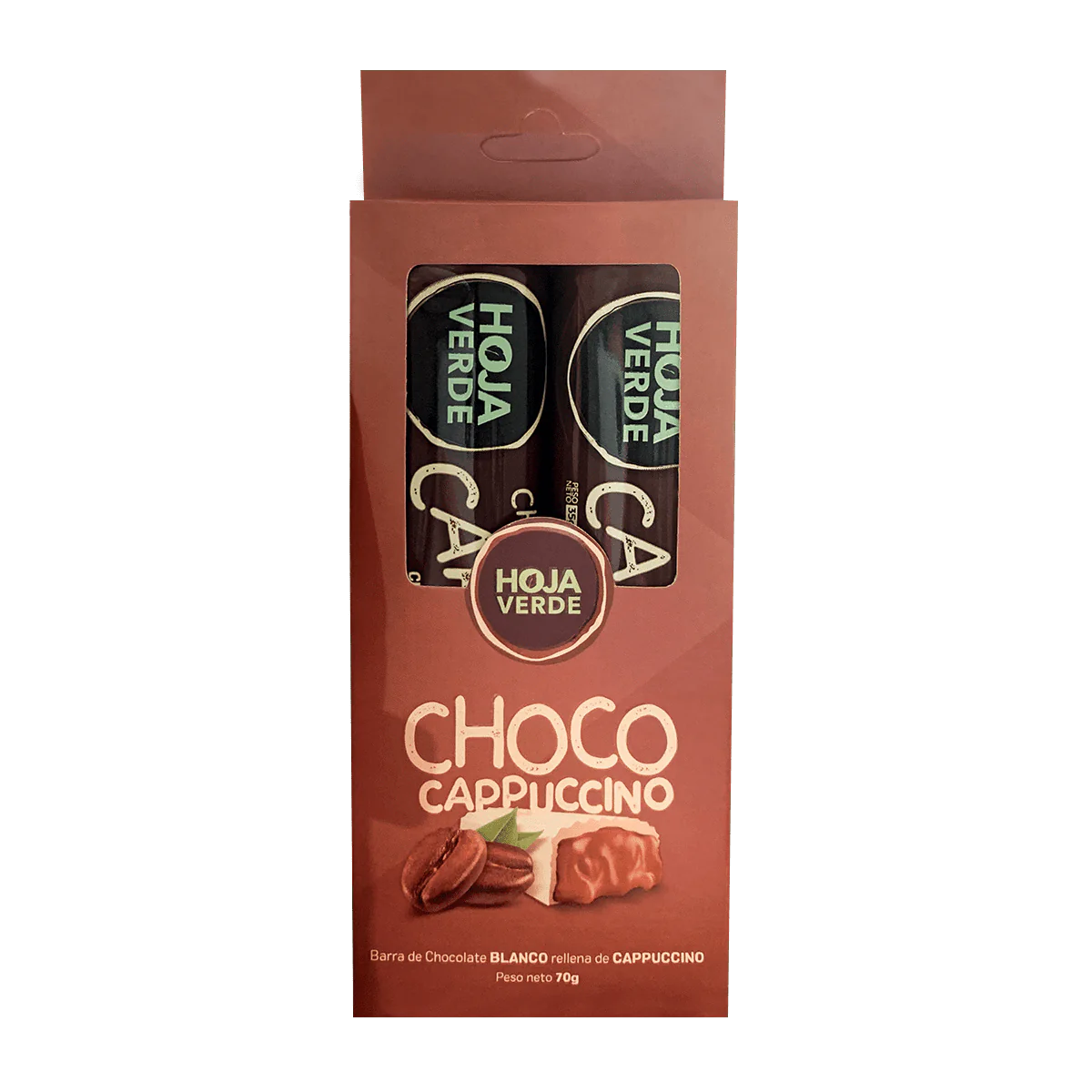 Duo Pack Barra Rellena Sabor a Capuccino