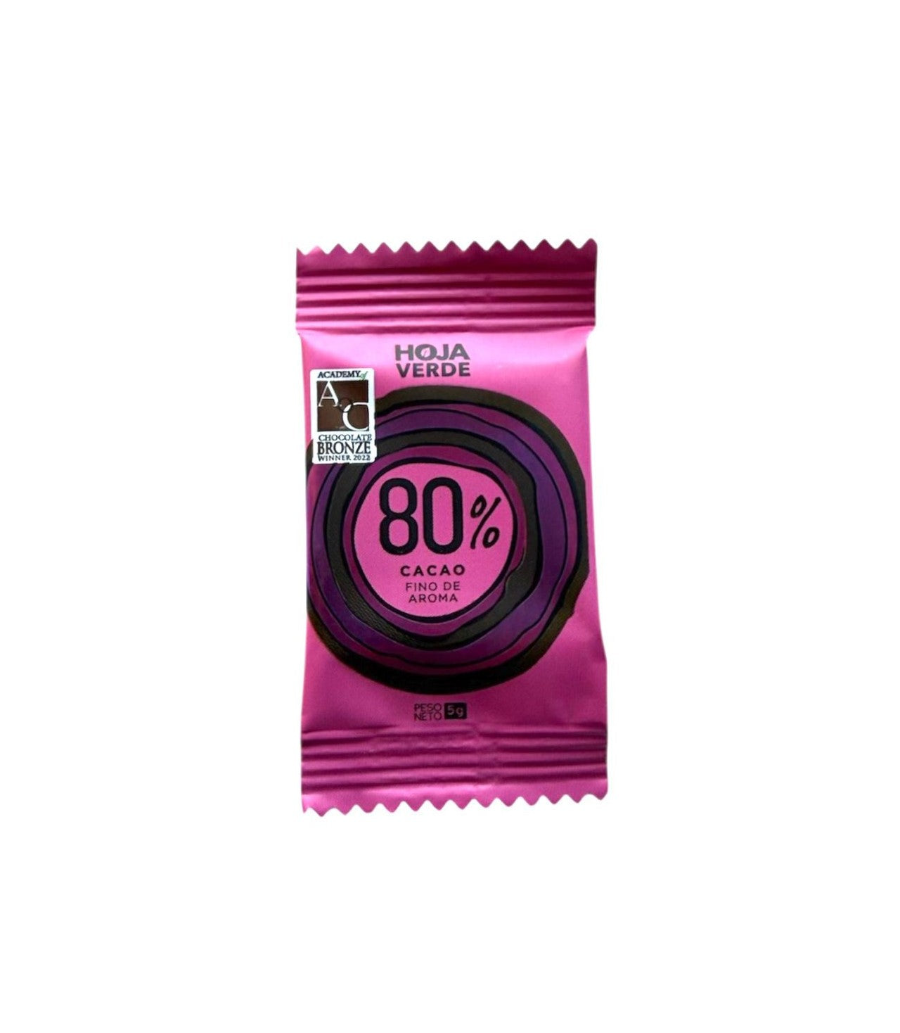mini barra 5gr HOJA VERDE 80%